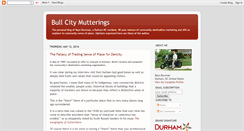 Desktop Screenshot of bullcitymutterings.com